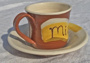 Handmade pottery, ceramics, Isle of Wight, personalised gift